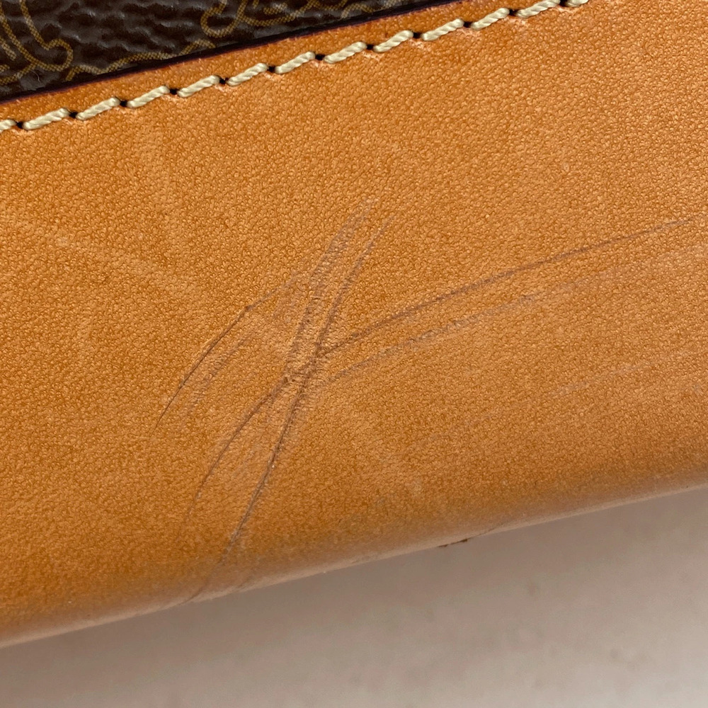 Celine Macadam tote bag shoulder canvas brown - Picture 4 of 7